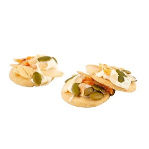 Bánh quy Pizza hạt có hương vị xoài không thể cưỡng lại kết cấu cứng không đường glucose CuộN trẻ em '<span class=keywords><strong>hit</strong></span> Cam hành tây có hương vị vuông - Product Image 1