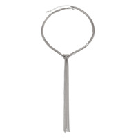 Collana a strati stile influencer placcata oro con nappe, collana a catena da donna, gioielli di moda virali all'ingrosso, dropshipping OEM