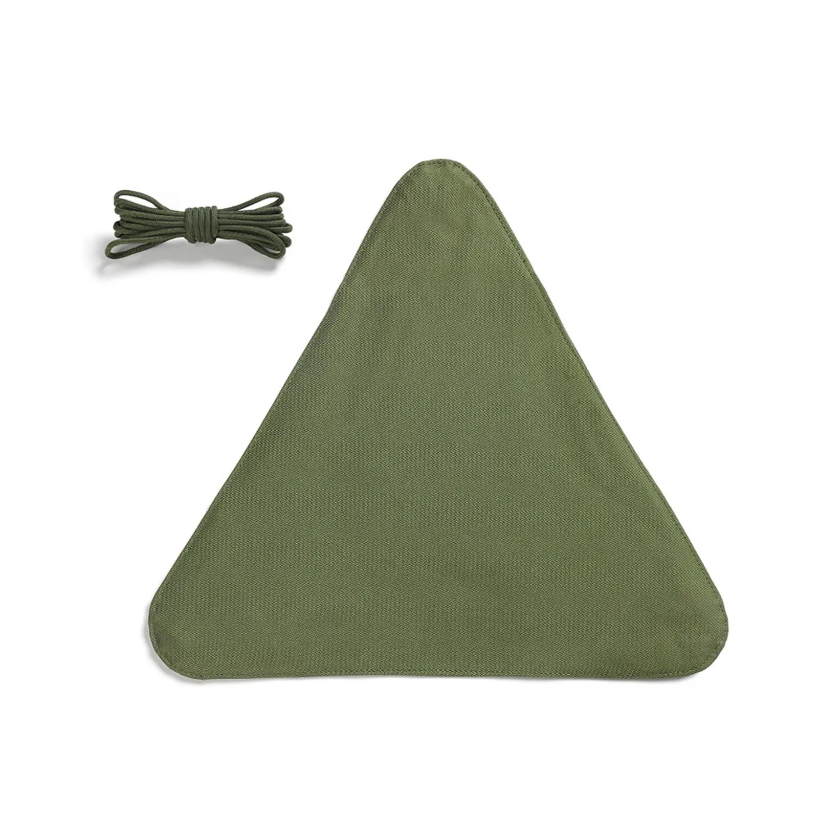 Outdoor Joggle Green Camping Waterproof Nylon Portable Triangles Stool Cloth For Fishing BBQ Chair