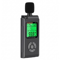 Sonometre portable SL-2 30-130 dB, testeur numérique de décibels avec pondération A/C, température et humidité, rapide/lent, rétroéclairage HD