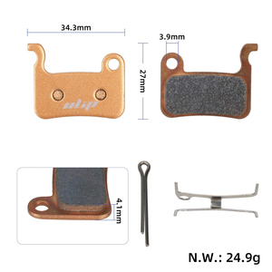Plaquettes de frein frittées Ulip pour scooter, vélo, vélo électrique, haute performance, résistantes à la chaleur, silencieuses, pour vélo de route SRAM RED - Product Image 3