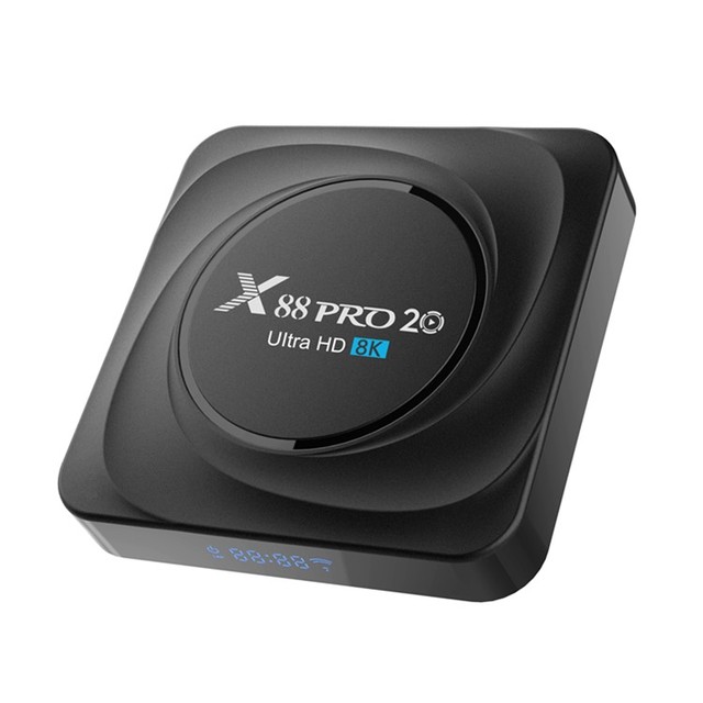8GB RAM 64GB/128GB 8K Android 11 TV Box X88 Pro 20 Rockchip RK3566 2.4G&5G Dual WiFi 1000M