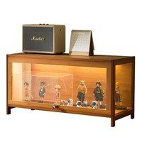 Vitrine d'exposition en acrylique personnalisable pour Lego et figurines, présentoir de rangement pour jouets avec cloisons réglables, étagère anti-poussière sans verre