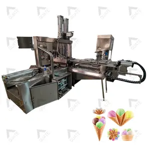 High Quality Ice Cream Cornet Sugar Rolled Cone Machine Fully automatic single mode wafer egg holder