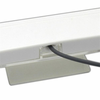 Barre de capteur/récepteur de signal infrarouge filaire en plastique gris argenté de haute qualité pour capteurs de mouvement de télécommande Wii – Direct Usine