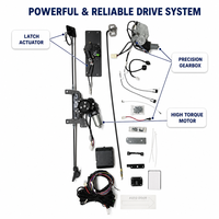 Kit de moteur de porte coulissante électrique pour la rénovation de la porte centrale électrique Dongfeng Sokon