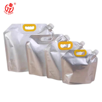 Pochettes souples personnalisées pour liquides, sachets à bec verseur pour aliments pour enfants, gelée, jus, en plastique durable, à presser