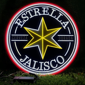 Tùy Chỉnh Tường Trang Trí Nội Thất UV In LED Dấu Hiệu Điện Tử Logo Tùy Chỉnh Đèn Ban Đêm Không Có Moq Dropshipping Neon Dấu Hiệu Cho Đảng - Product Image 1