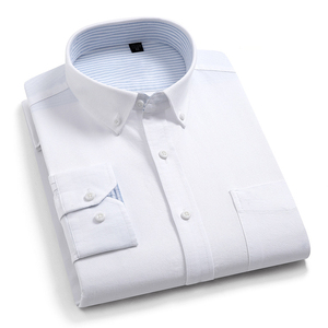 OEM / ODM Camisas-<span class=keywords><strong>juveniles</strong></span>-para-hombr Mejor calidad de los hombres de encargo 100% algodón de cuello alto Camisas de los hombres de la Oficina formal - Product Image 6