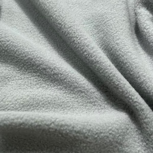 Bán buôn 180gsm hai mặt chải chống Đóng cọc dệt kim Polyester cực Fleece vải cho áo - Product Image 4
