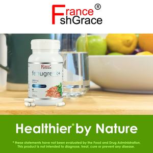 Cápsulas de Extracto de Fenogreco de Alta Calidad, Sin Gluten, Sin OMG, 60 Cápsulas, Suplemento Dietético Vegetariano - Product Image 3