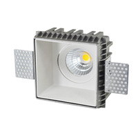Projecteur LED COB au design moderne, Spot sans coupe réglable de 7W pour les projets d'hôtel
