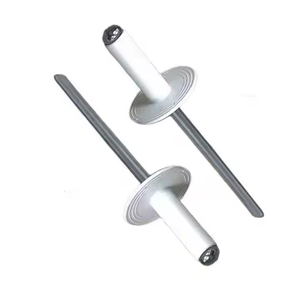 3/16 \ "X25 mặt bích lớn đầu vòm titan đinh tán mù mạ kẽm mạ kẽm đinh tán theo tiêu chuẩn din7337 - Product Image 2