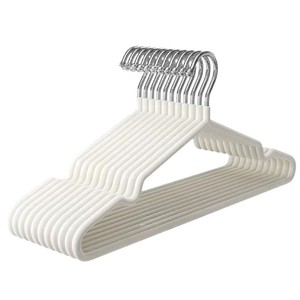 Nanom <b>Plastic</b> Hangers 40g Anti-Slip No-Mark Wardrobe Clothing Storage Holders - Product Image 4