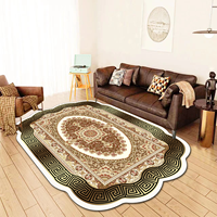 Çin Fabrikası Toptan Polyester Makine Yapımı Kristal Kadife Yatak Odası Halıları ve Kilimleri Oturma Odası Büyük Boy