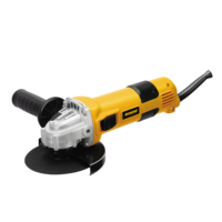 Meuleuse d'angle électrique 900W, poignée courte, 11000 tr/min, 110V/220V, outil électrique pour la découpe, le meulage et le polissage des métaux