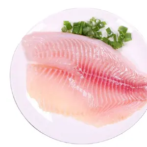 Harga grosir Fillet ikan Tilapia pertanian Tiongkok lapisan dalam beku 3 5 Oz