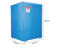 Armoire de sécurité pour stockage de fûts IBC en extérieur SYSBEL