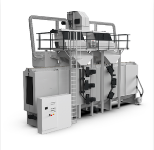 Tự động đường hầm loại sơn dòng Con lăn băng tải bắn nổ máy hộp Số động cơ năng suất cao chế biến thép - Product Image 1