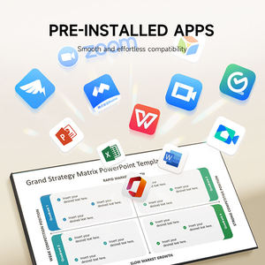 Tất cả trong một tương tác màn hình cảm ứng thông minh bảng trắng 4K UHD Wall Mount được xây dựng trong máy ảnh cho văn phòng hội nghị cuộc họp kinh doanh - Product Image 6