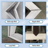 Máquina para Ventanas de PVC, Equipo para Montaje de Esquinas de Puertas y Ventanas, Máquina de Soldadura de Perfiles de PVC, Máquina CNC para Perfiles de PVC