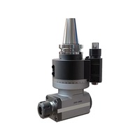 Tête de fraisage d'angle double AG90-ER40X2-70 AG90-ER40X2-150 AG90-BT40X2-160, tête d'angle CNC à double sortie, usine OEM