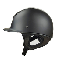 Casque d'équitation professionnel pour jeunes et adultes, coque renforcée de haute qualité, respirant, protection de la tête pour le polo équestre