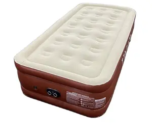 Manufacturer direct sales advanced foldable built in pump automatic inflatable mattress indoor and outdoor inflatable high bed