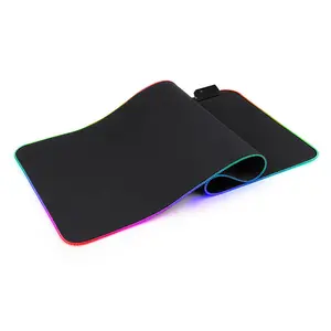Alfombrilla de ratón con estampado personalizado para PC, superficie suave, impermeable, para juegos, RGB, 800x300x3m