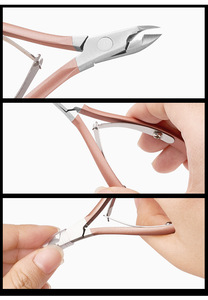 Ensemble d'outils de manucure et pédicure en acier inoxydable, coupe-cuticules, ciseaux, coupe-ongles pour doigts et orteils - Product Image 6