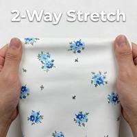 Tissu en similicuir PU imprimé sur mesure, doux et confortable, avec envers tricoté, largeur 138 cm, pour vêtements
