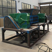 OCEAN utilisé E déchets aluminium ferraille cuivre métal pneu Mini caoutchouc convoyeur bande déchiqueteuse pour plastique