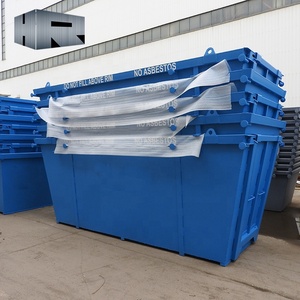 Nhiệm Vụ Nặng Nề Q235/Q345 Thép Nhẹ Bỏ Qua Thùng Cho Chất Thải Rắn 6cbm Công Nghiệp Crane Lift Chất Thải Thùng Cho Ngoài Trời Sử Dụng Úc Mới - Product Image 1