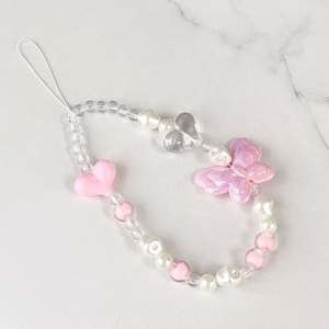 Fashion New Designer Lovely Acrylic Pattern Beading <b>Phone</b> <b>Chains</b> for Girls Lady Mobile <b>Phone</b> Lanyard - Product Image 5