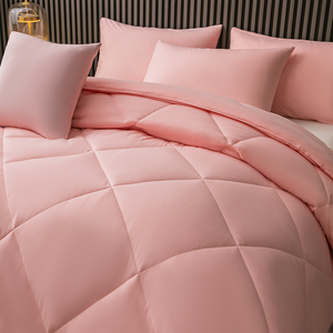 <span class=keywords><strong>Ensemble</strong></span> de literie avec couette en stock local aux États-Unis, garnissage en polyester et tissu en microfibre, doux et durable, avec taies d'oreiller - Product Image 3