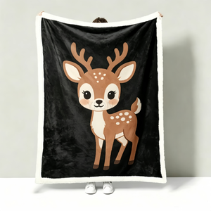 Manta de Lujo de Felpa <span class=keywords><strong>para</strong></span> <span class=keywords><strong>Gatos</strong></span>, Doble Capa, Gruesa, de Invierno, de Sherpa, con Estampado Digital, <span class=keywords><strong>para</strong></span> Viaje, <span class=keywords><strong>No</strong></span> Tóxica, Decoración Kawaii - Product Image 6
