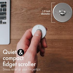 Juguete Antiestrés Manual <span class=keywords><strong>ONO</strong></span> Scroller para Adultos |   Alivia el Estrés, la Ansiedad y la Tensión |   Promueve la Concentración |   Diseño Compacto y Portátil | - Product Image 2