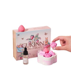 Diffuseur d'arômes en gypse rose, coffret cadeau, ornement parfumé, décoration de luxe de niche, pour mariage, cadeaux pour jeunes mariés - Product Image 5