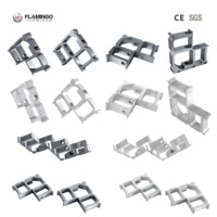 Connecteur d'angle en aluminium pour profilés, joint d'angle à 90 degrés, connecteur parfait pour cadre en aluminium