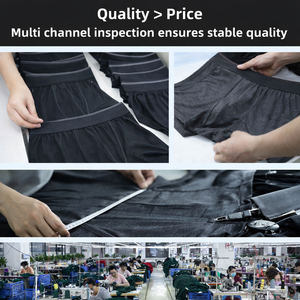 Shorts de compression pour hommes les plus vendus en gros, shorts amincissants pour les jambes, boxers, caleçons, sous-vêtements de contrôle du ventre - Product Image 5