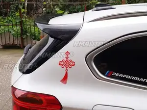 Aileron de toit arrière pour BMW E84, pièce extérieure, noir brillant, aileron arrière pour BMW X1 E84 2012 2013 2014 2015, accessoires de voiture - Product Image 5