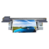 Imprimante à plat UV hybride automatique 2513 à grande vitesse, tête d'impression numérique I3200, nouvelle machine commerciale rouleau à rouleau, garantie 1 an
