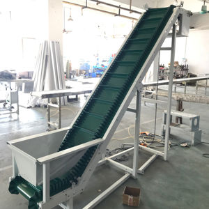 Malzeme besleme üretimi için hazne bölmeli eğimli bantlı taşıyıcı - Product Image 5