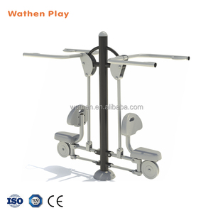 Équipement de fitness extérieur de haute qualité certifié CE, durable, pour deux personnes, presse pectorale, pour adultes - Product Image 4