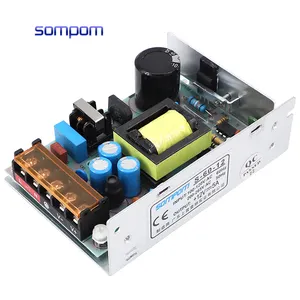 Sompom Chất lượng cao 220V duy nhất đầu ra LED nhỏ 12V 5A AC để DC LED chuyển mạch cung cấp điện với 24 tháng bảo hành