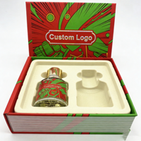 Fabrication d'emballages cadeaux magnétiques en carton rigide, emballage de luxe fait main pour parfums solides, crème pour le visage, blush, crème pour les yeux