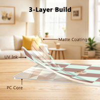 Étui pour ordinateur portable en cristal rigide moderne et fin avec impression de logo personnalisé pour MacBook Air Pro 13 14 15 16 pouces