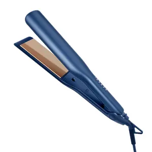 Plancha de pelo digital Pro Nano Titanium Flat Iron Pantalla LCD Titanio 1 4 pulgadas LED Eléctrico Personalizado PTC ETL CE ROHS FCC