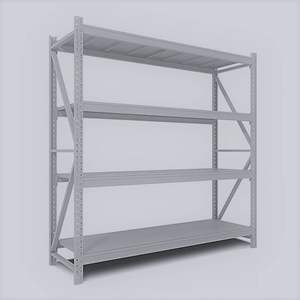 200 ק "ג מתכת מתלה מוסך מדפים מתכת מדפים מתלה מחסן - Product Image 5