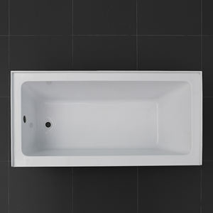 Meilleur prix d'usine 100% <span class=keywords><strong>acrylique</strong></span> <span class=keywords><strong>renforcé</strong></span> FRP Drop <span class=keywords><strong>baignoire</strong></span> 60x32 pouces intégré Whirlpool haute qualité - Product Image 2